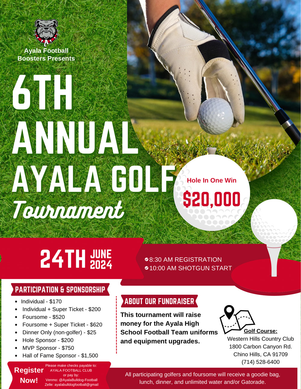 6th Annual Golf Tournament   Golf T 2024 